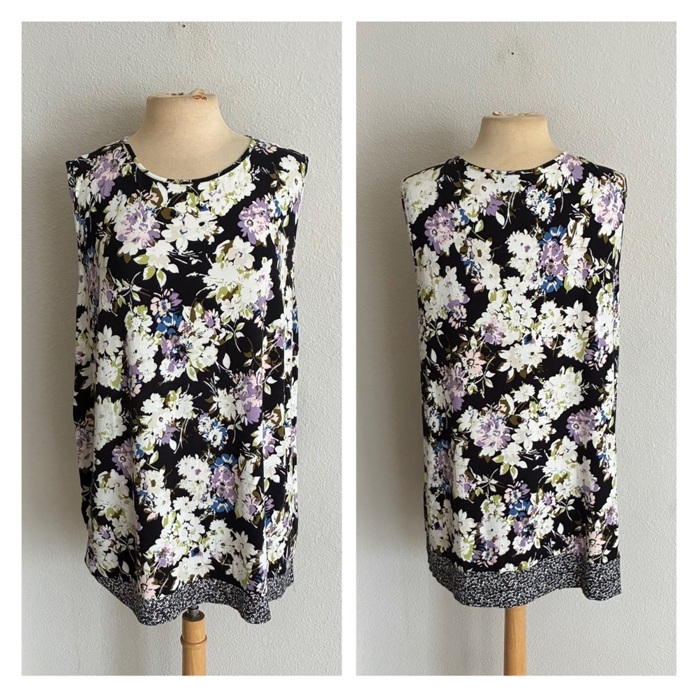 J Jill floral tank